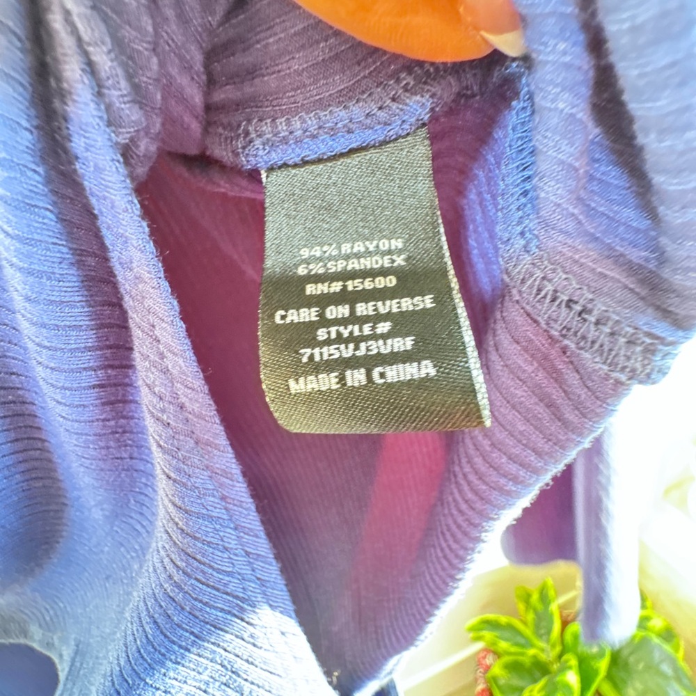Stitch Fix: Mason & Belle. Chic Plum Blouse with Paisley print - Picture 11 of 11